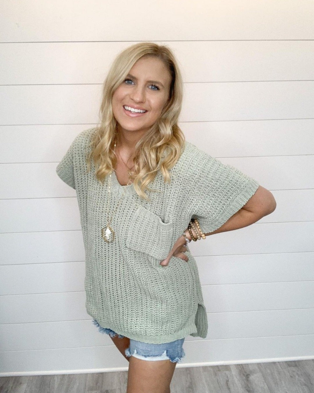 Glowing Chenille Sweater - Shop Now