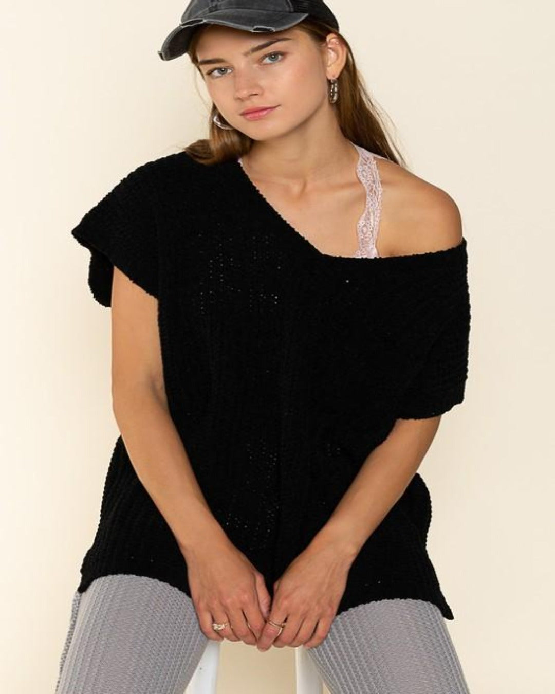 Glowing Chenille Sweater - Shop Now