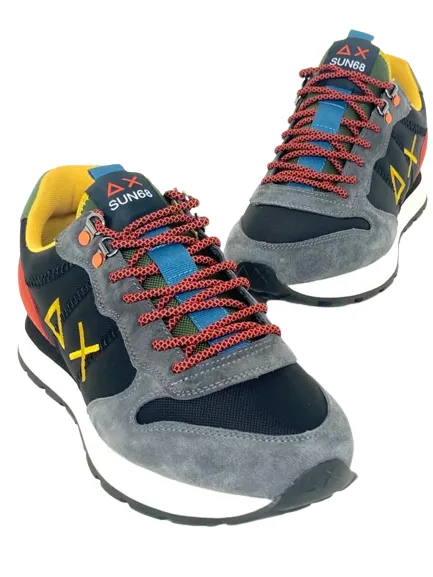 Gray sneakers Z43105 Tom camping