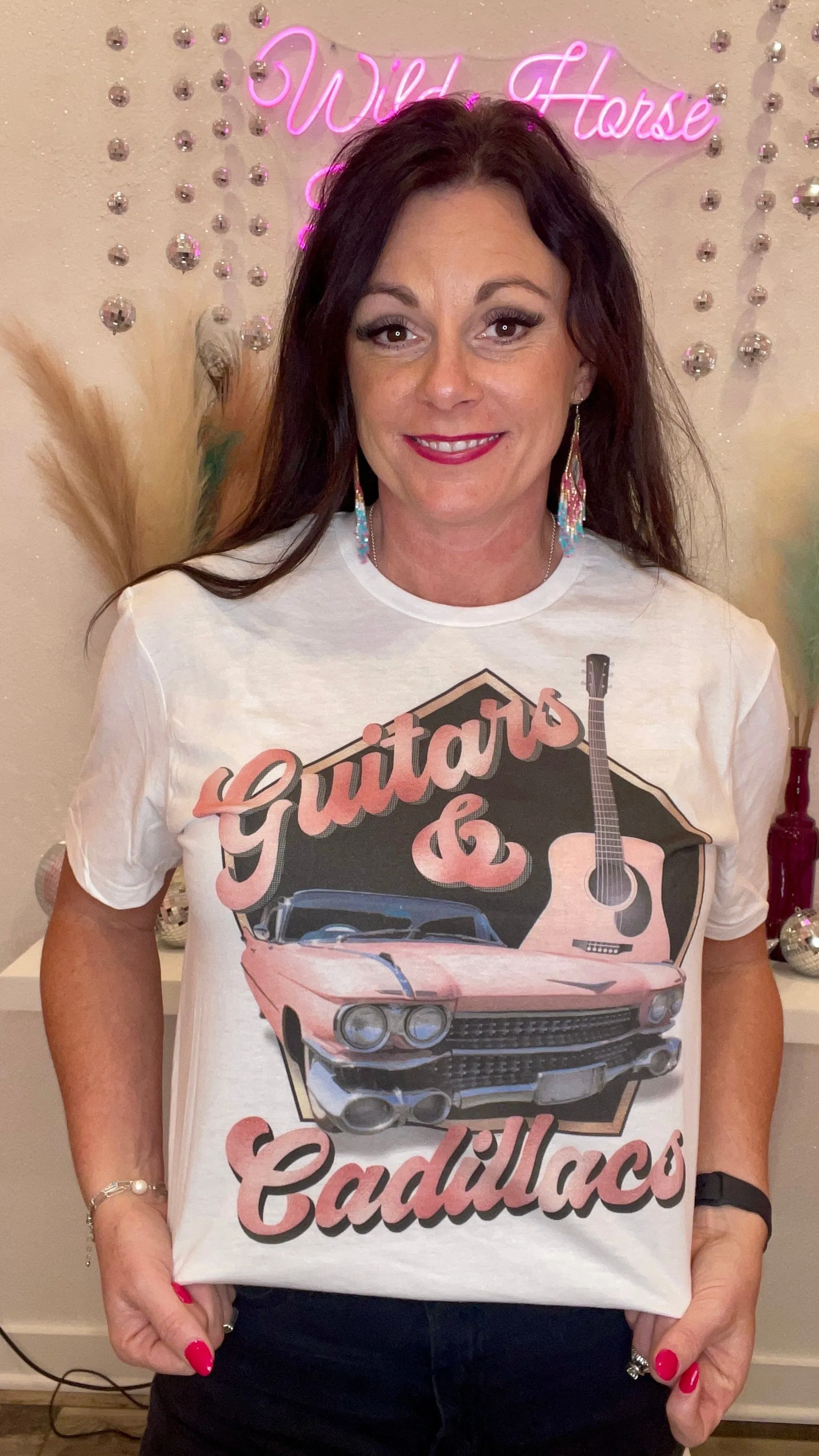 Guitars and Cadillacs Tee - Best Deals Online - Limited Stock