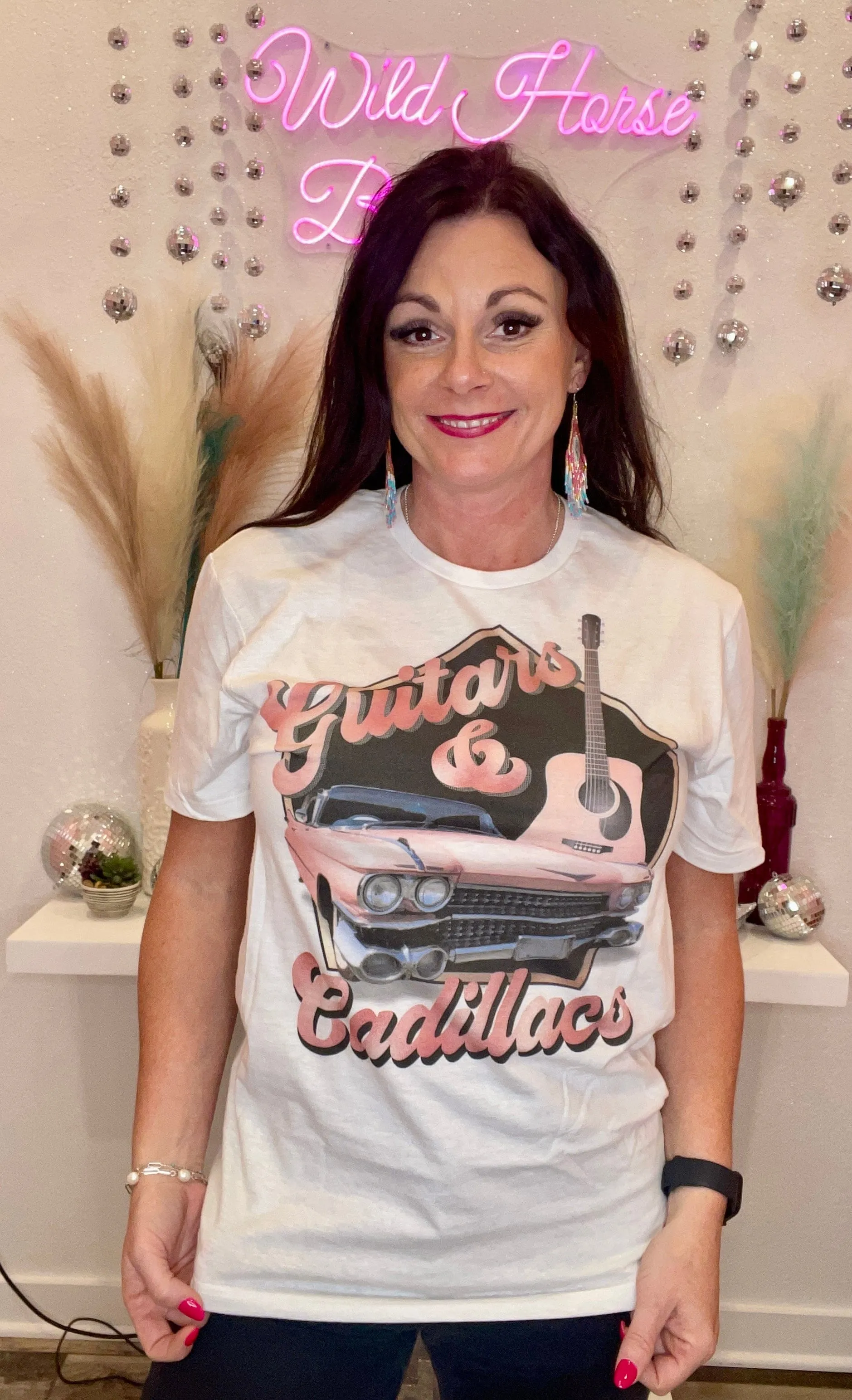 Guitars and Cadillacs Tee - Best Deals Online - Limited Stock