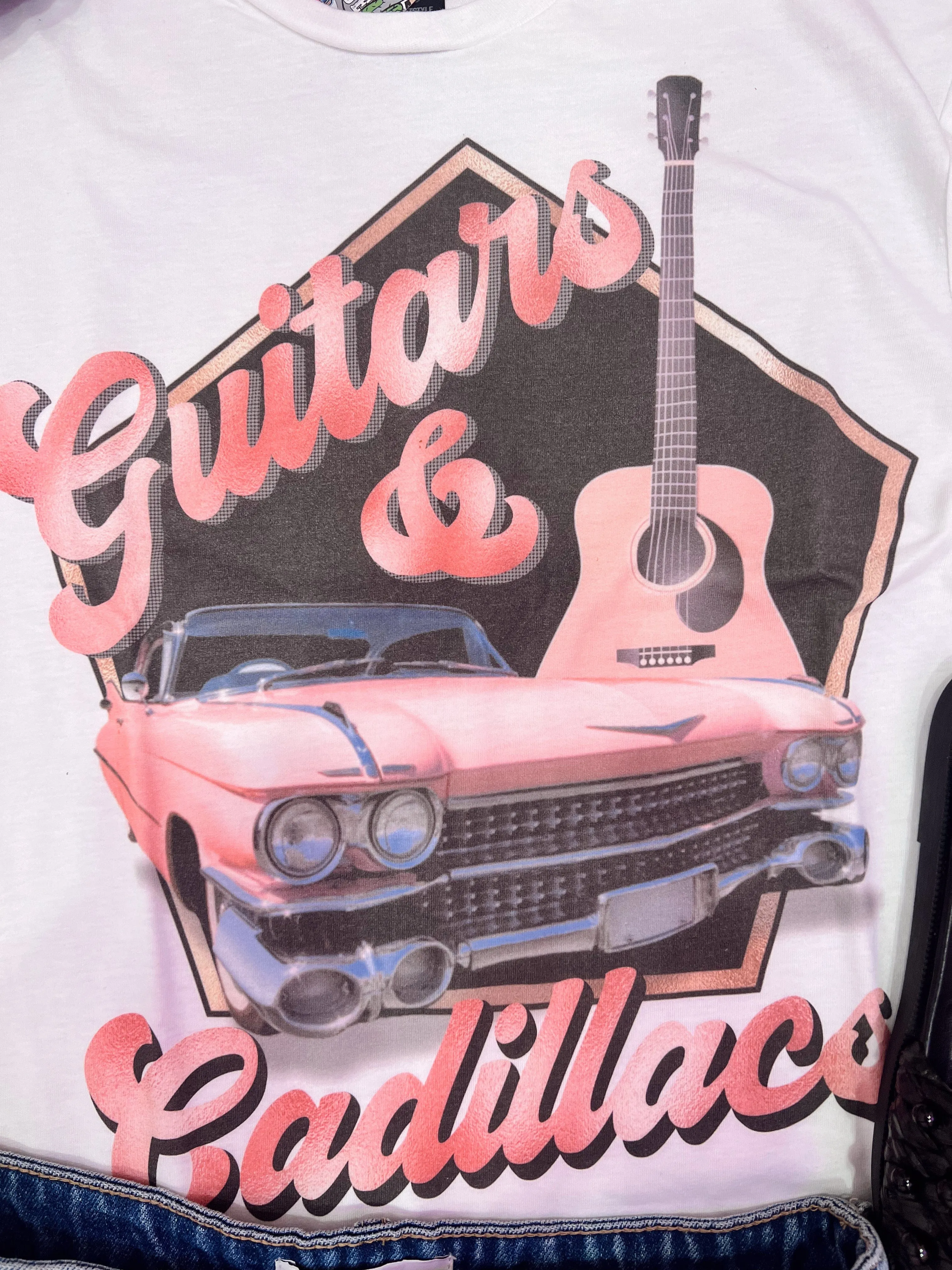 Guitars and Cadillacs Tee - Best Deals Online - Limited Stock