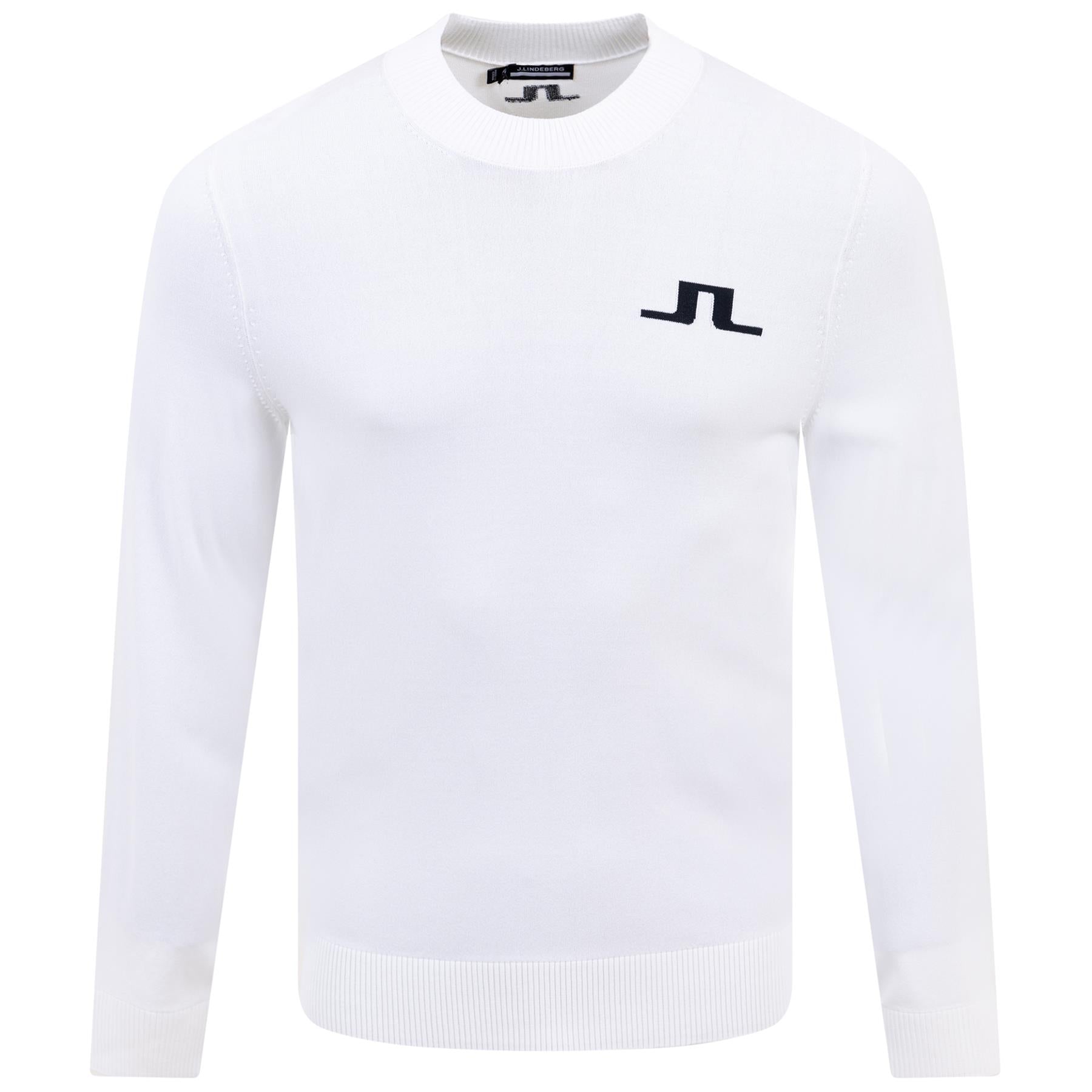 Gus White Nylon Knitted Sweater - SS24