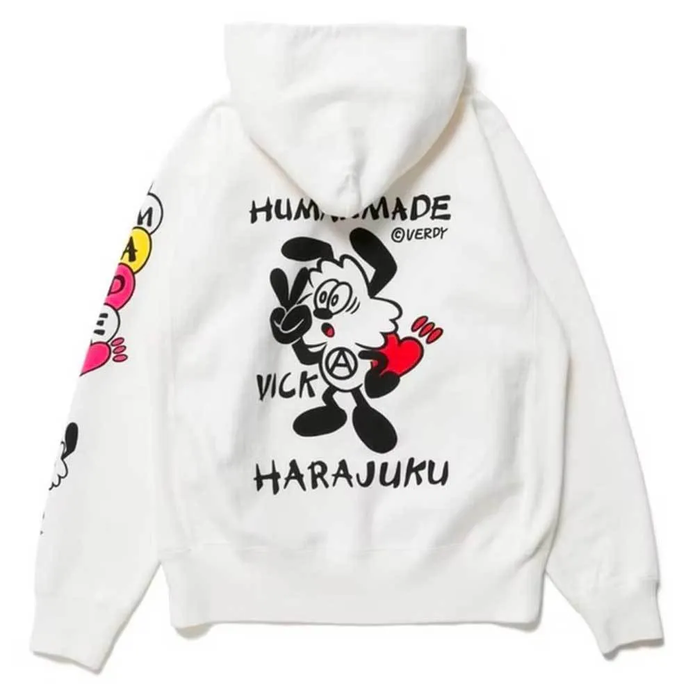 HUMAN MADE Street Style Collaboration Hoodies | Unisex Logo