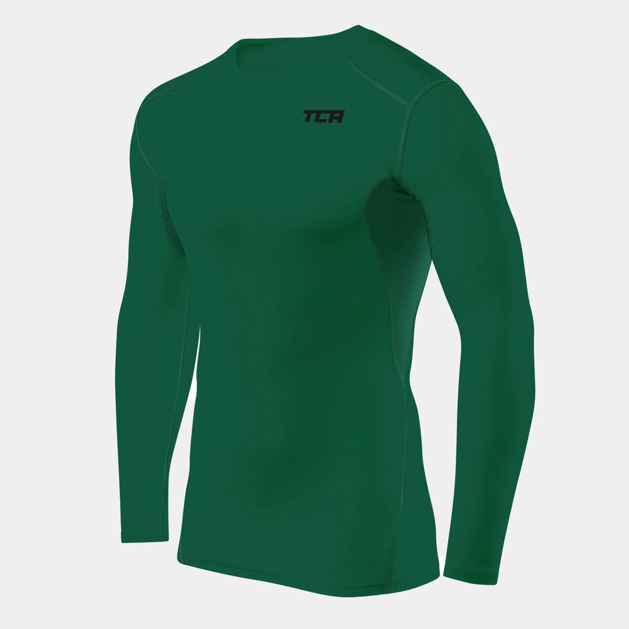 Hyperfusion Compression Base Layer Long Sleeve Crew Neck Shirt for Men