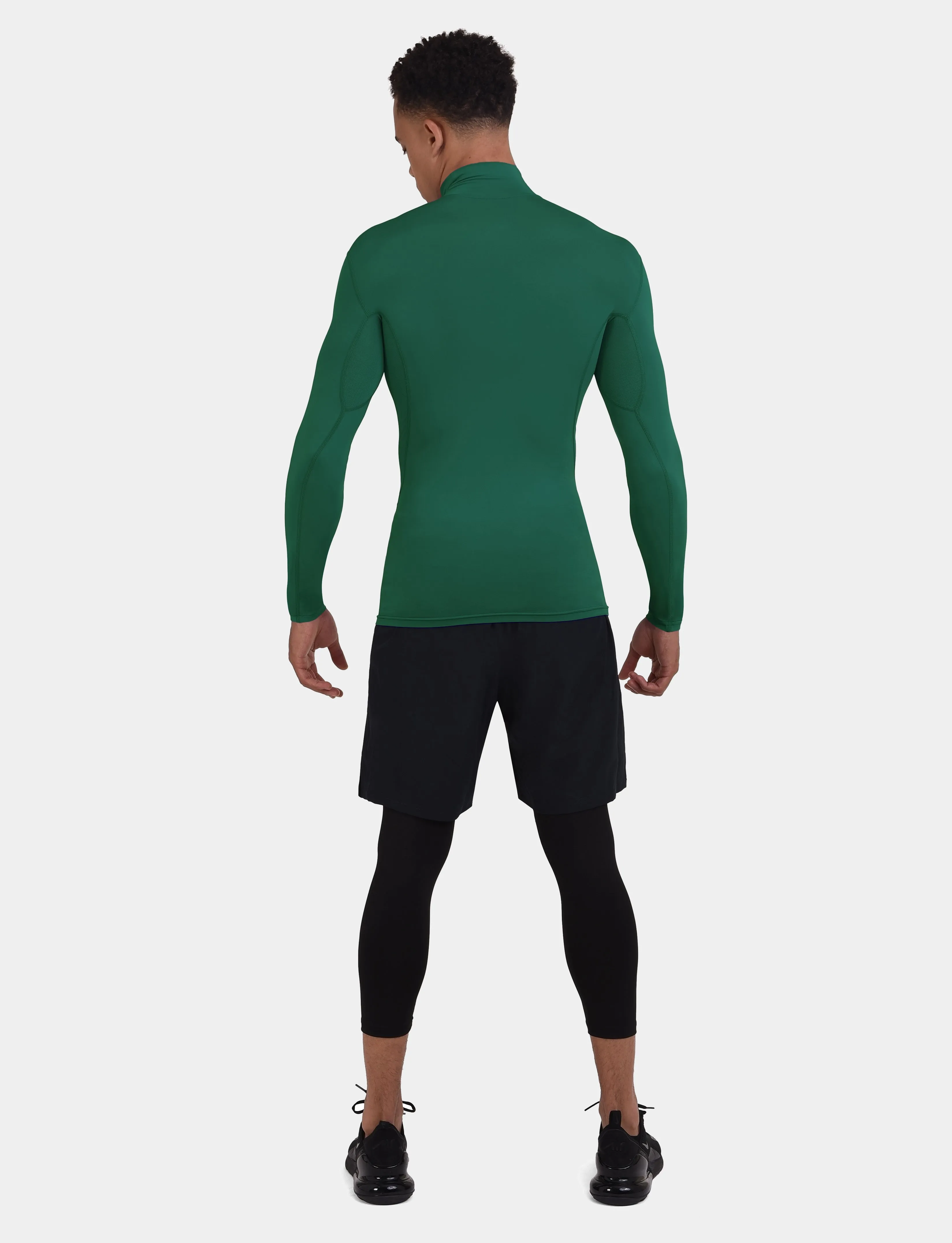 Hyperfusion Compression Long Sleeve Mock Neck for Men