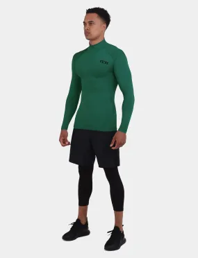 Hyperfusion Compression Long Sleeve Mock Neck for Men