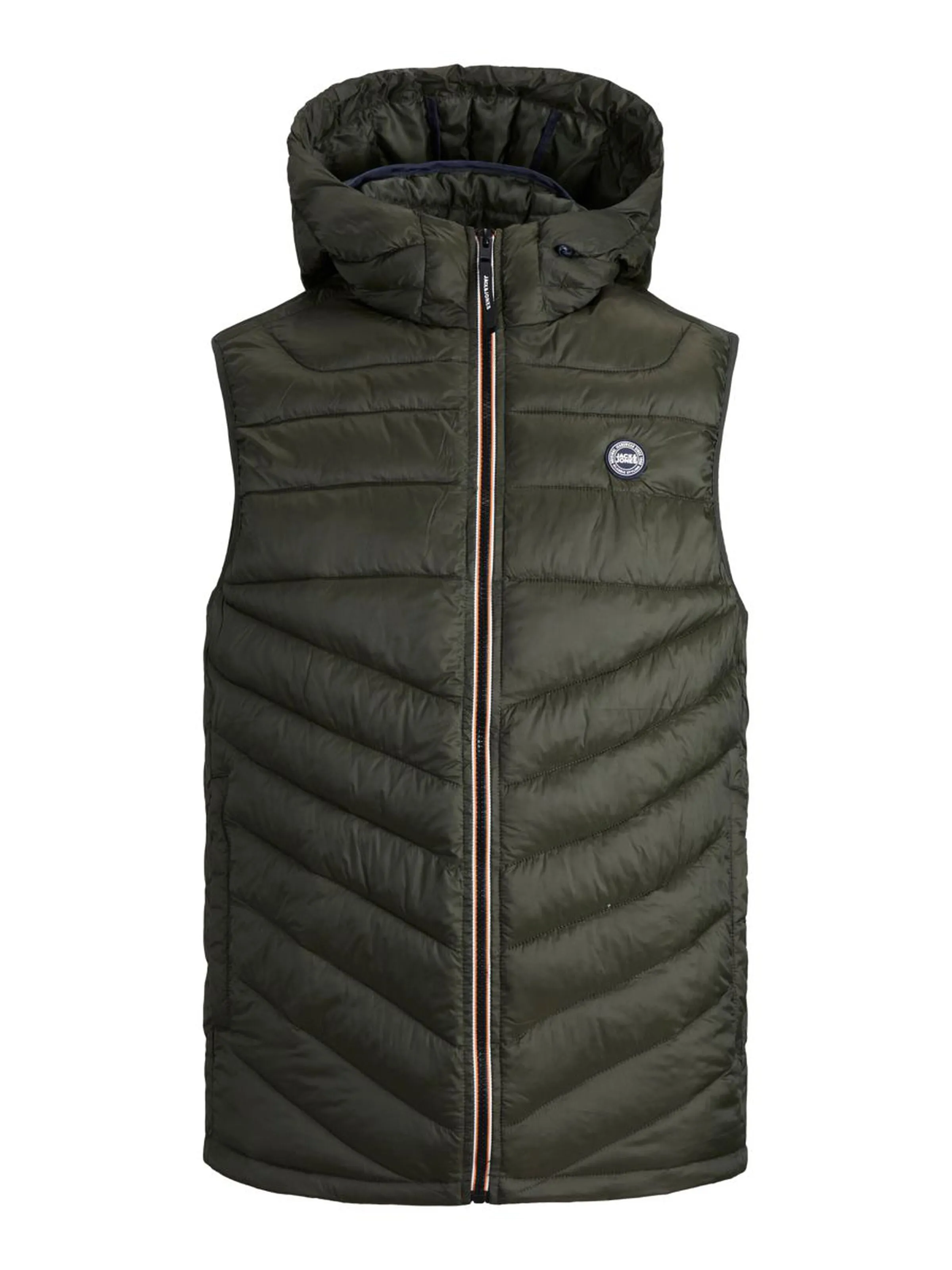 Jack & Jones Men's Hooded Bodywarmer Gilet Padded