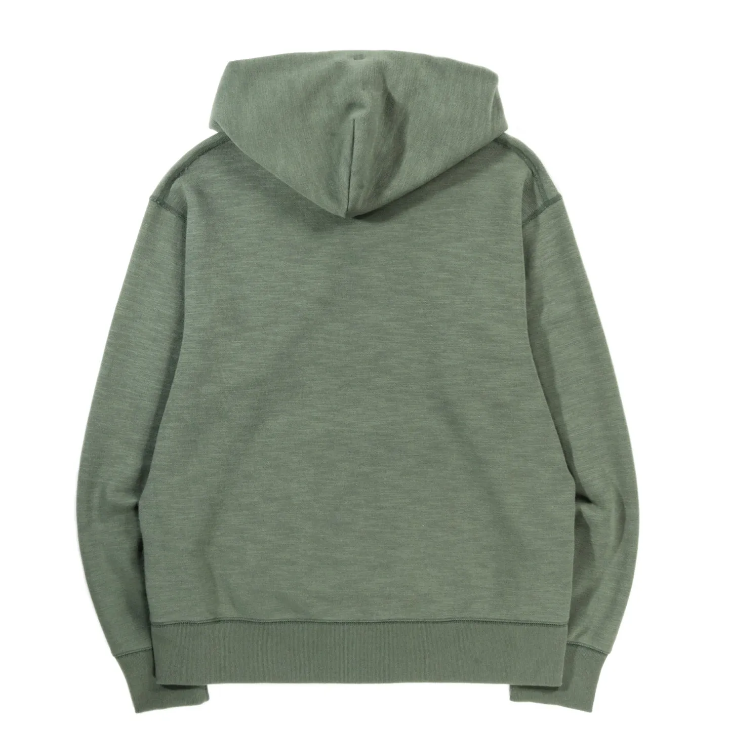 JACKMAN sweat pullover parka - ash green