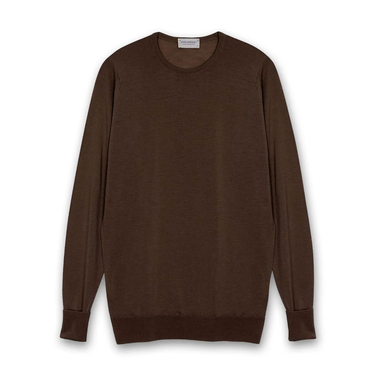 John Smedley - Marcus Merino Wool Jumper - Truffle