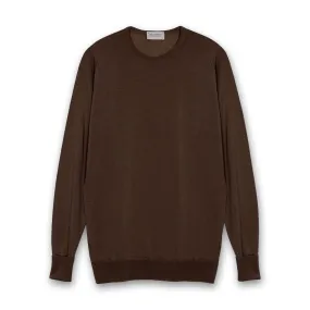 John Smedley - Marcus Merino Wool Jumper - Truffle