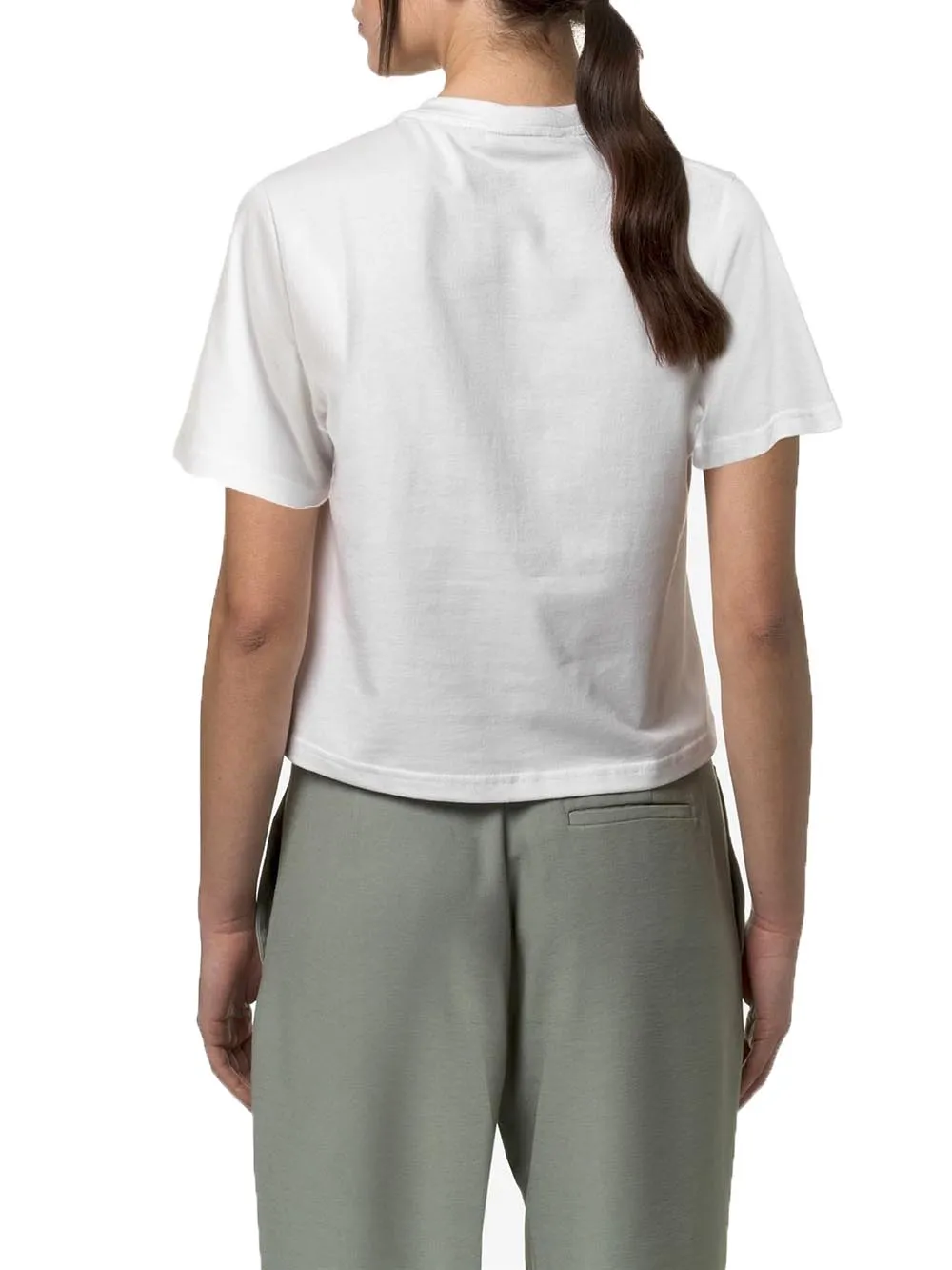 K-Way White Women's T-shirt