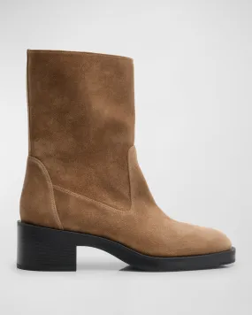 Kaia Suede Ankle Boots