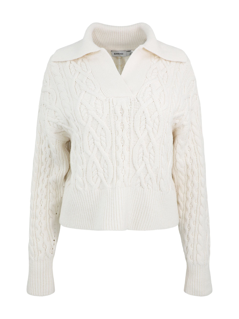 Kate Polo Sweater Ivory