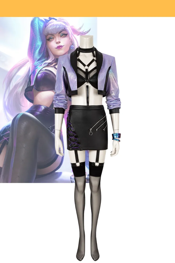 League of Legends All Out KDA 2020 Evelynn Cosplay Costume - Standard Size