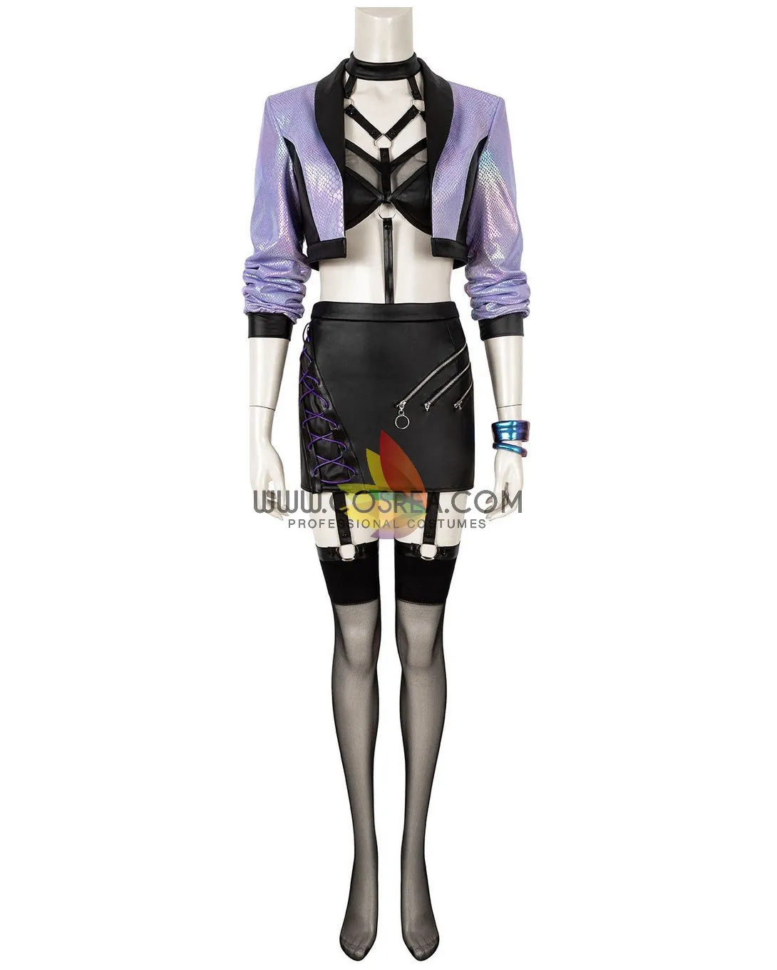 League of Legends All Out KDA 2020 Evelynn Cosplay Costume - Standard Size