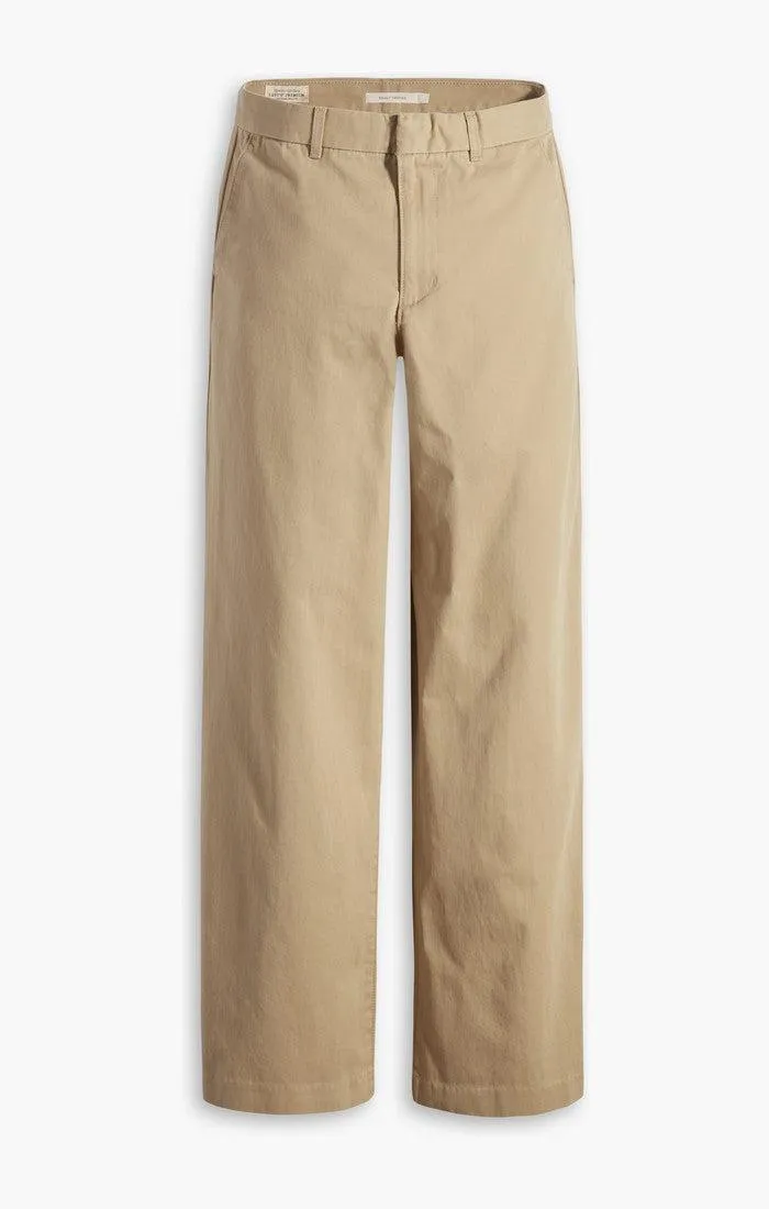 Levi's Baggy Trousers Khaki Twill