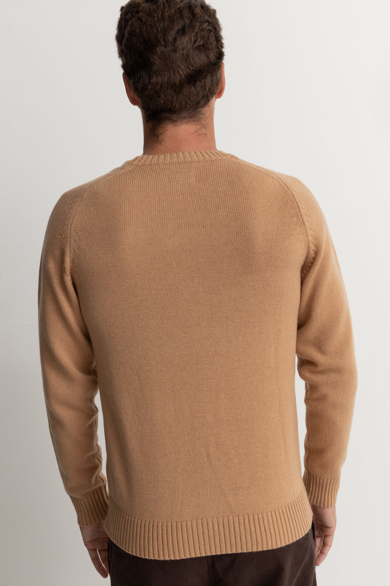 Liam Brown Knit Crew