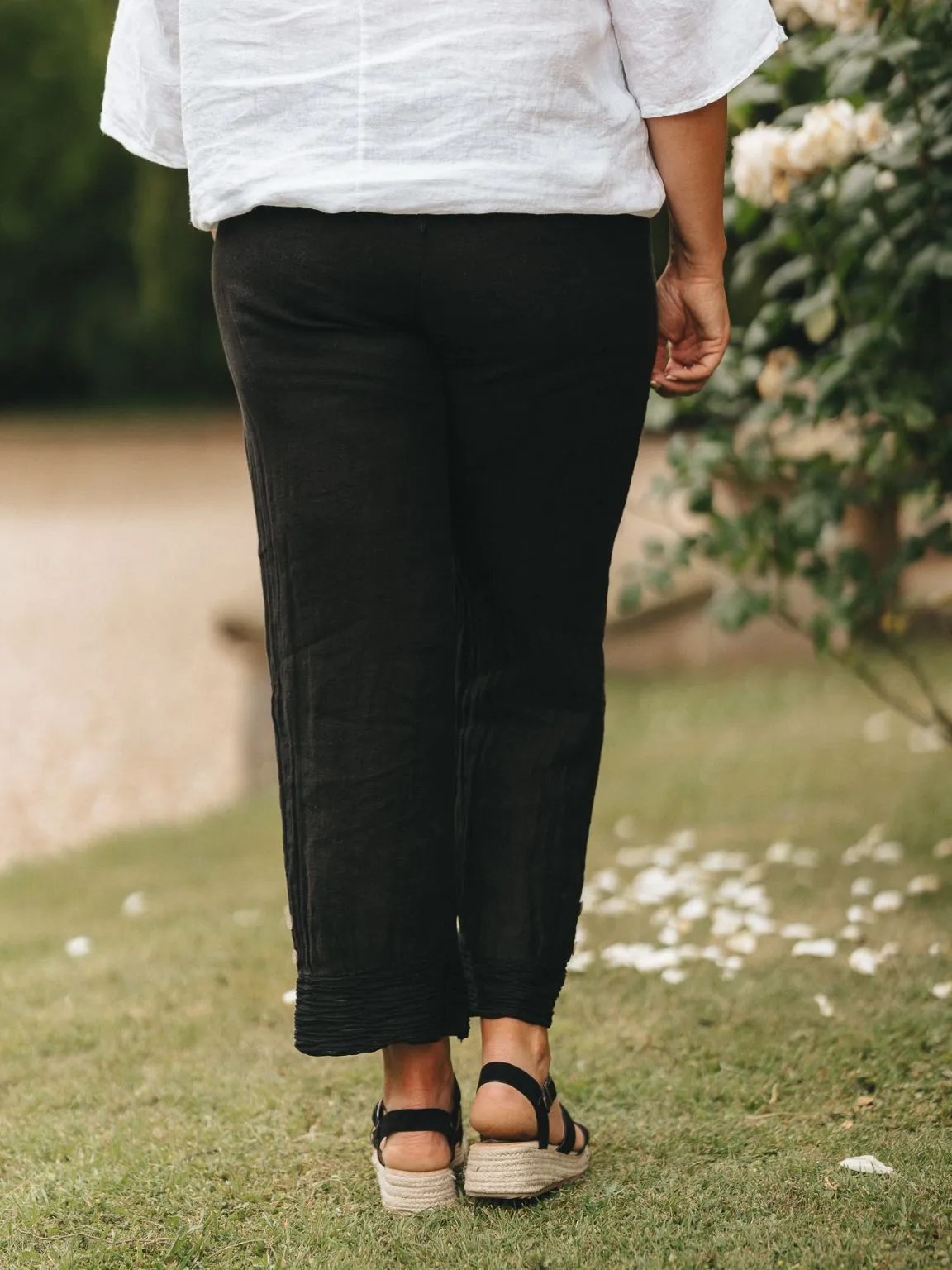 Linen Button Pants Mandy