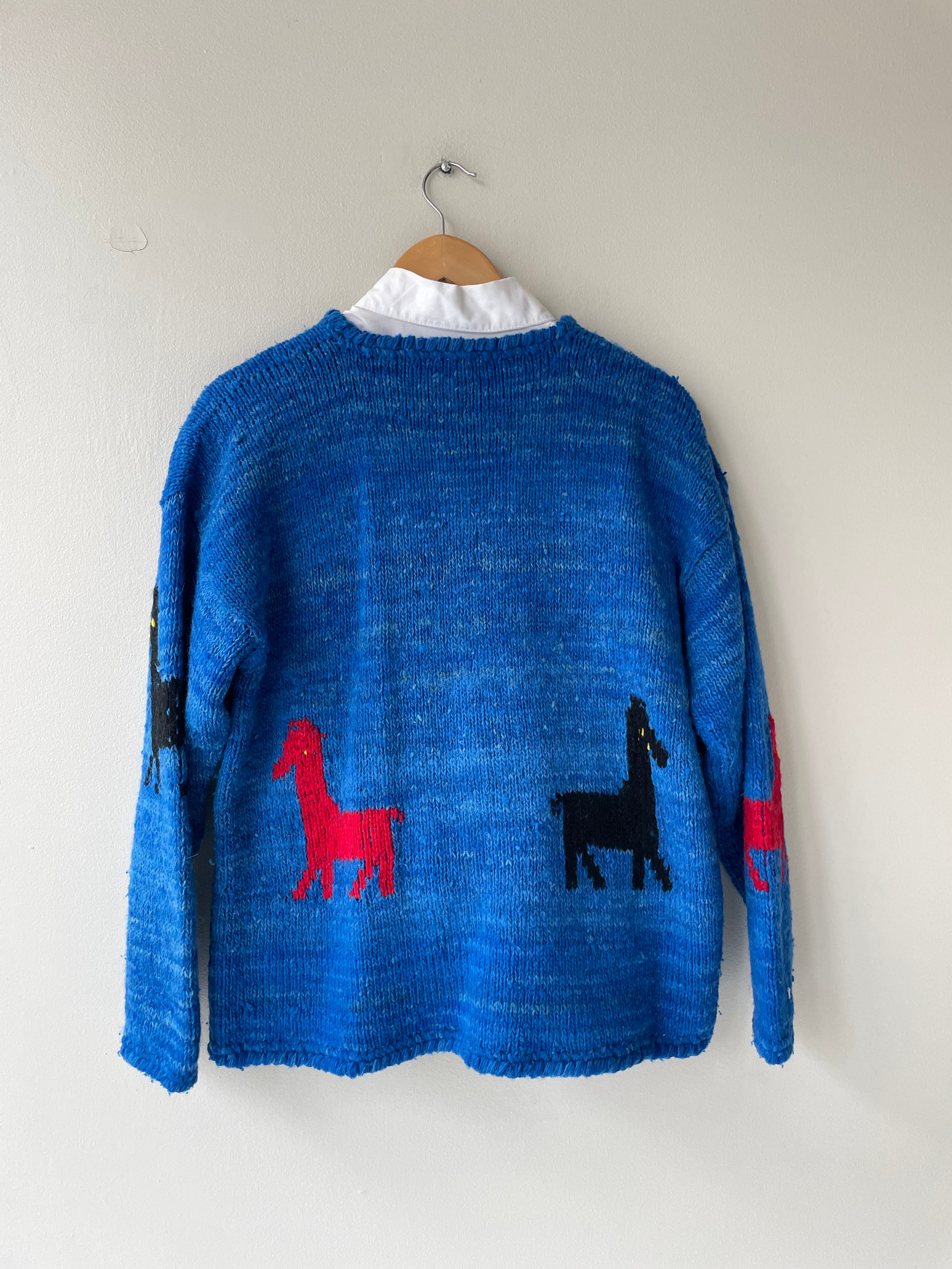 Llama Wool Sweater - Shop Now!