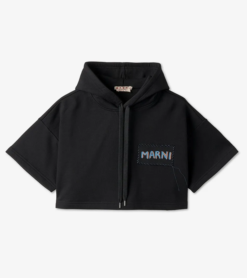 MARNI Street Style Logo Hoodies Sweatshirts