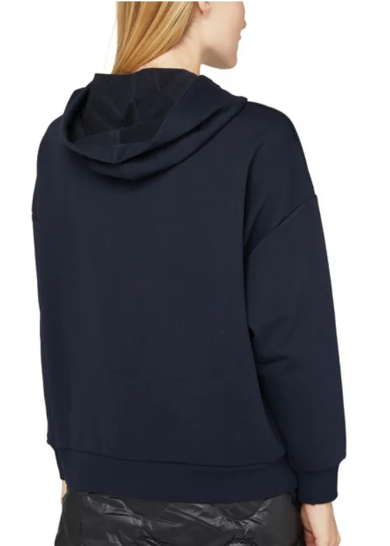 MaxMara cotton logo hoodies and sweatshirts with long sleeves for street style