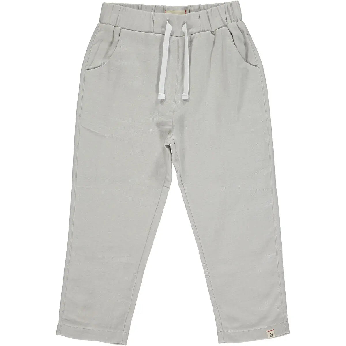 Me & Henry Pants / Pale Grey - Boys' Pale Grey Pants by Me & Henry