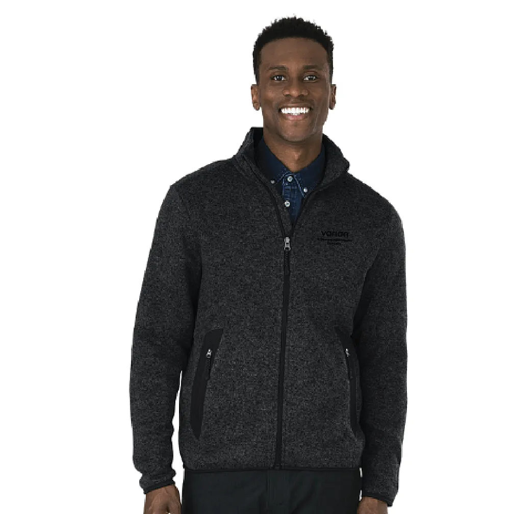 Men's Heathered Fleece Jacket