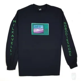 Milkavelli x Nobodies Home 'Channel Surfing' Long Sleeve T-Shirt - Shop Now!