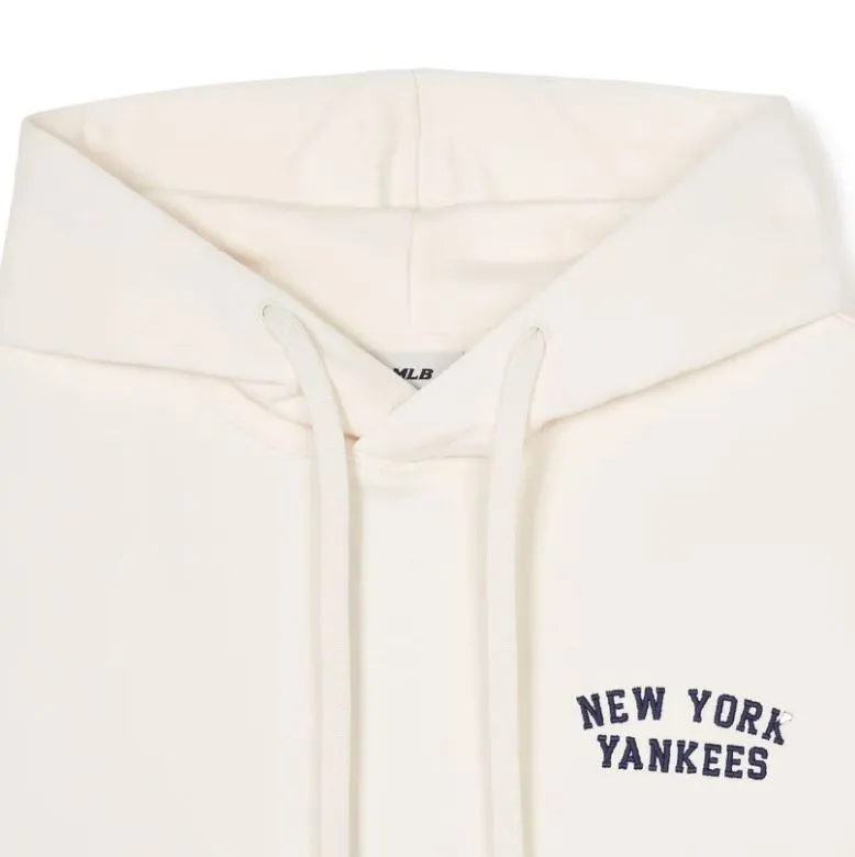 MLB Korea Unisex Logo Hoodies - Street Style Long Sleeves.