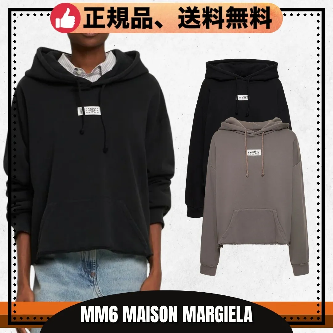 MM6 Maison Margiela | Unisex Hoodies & Sweatshirts for Street Style