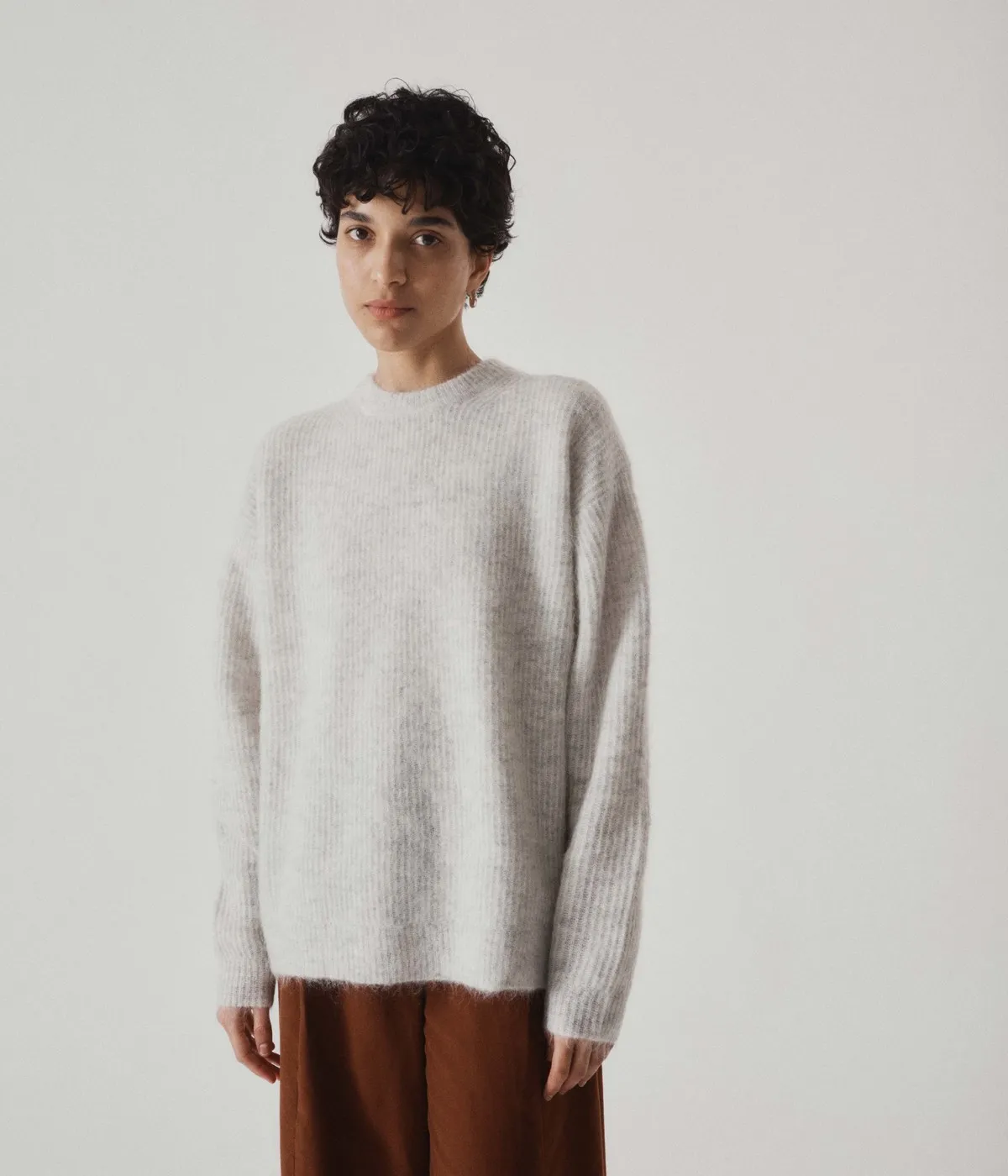 Mohair Sweater - Blizzard