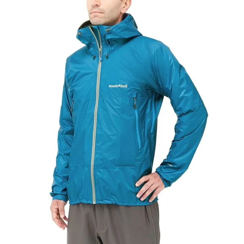 Montbell Versalite Jacket - Men's US - Spectrum Blue Gunmetal - Water Resistant