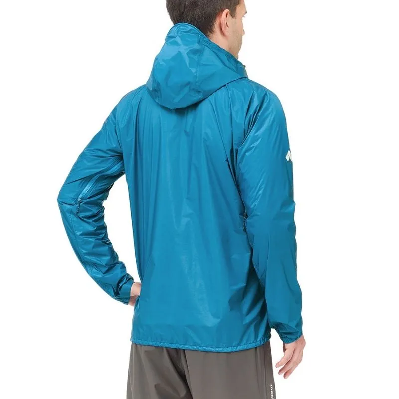 Montbell Versalite Jacket - Men's US - Spectrum Blue Gunmetal - Water Resistant