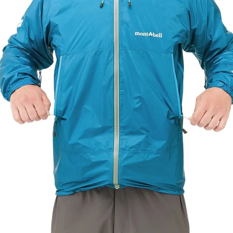 Montbell Versalite Jacket - Men's US - Spectrum Blue Gunmetal - Water Resistant