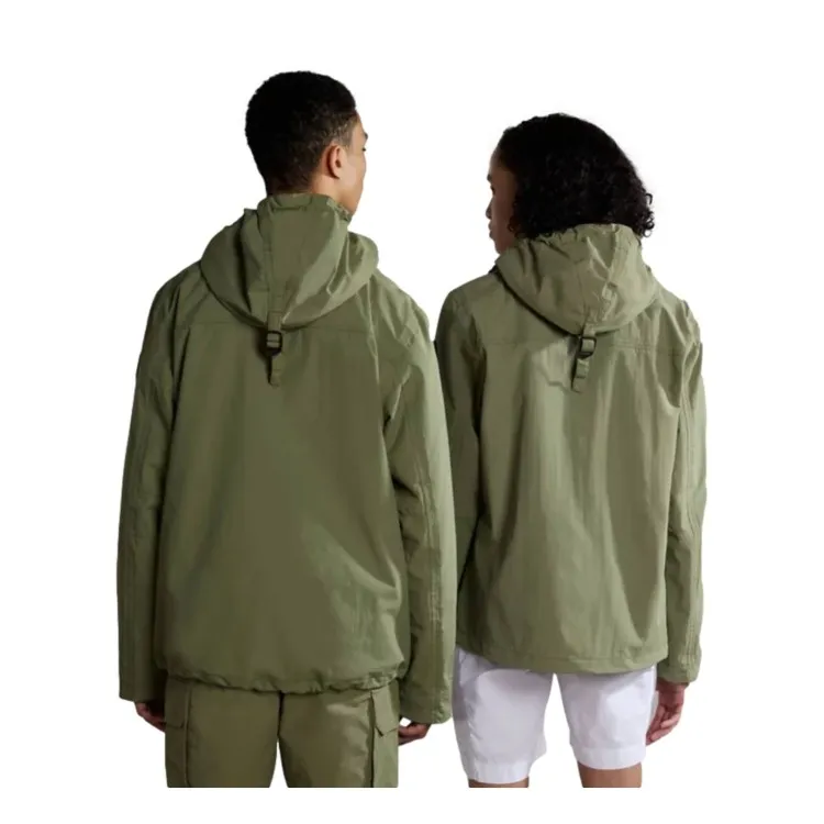 Napapijri Rainforest Open S Giacca Parka Con Cappuccio Verde - NA4H2O