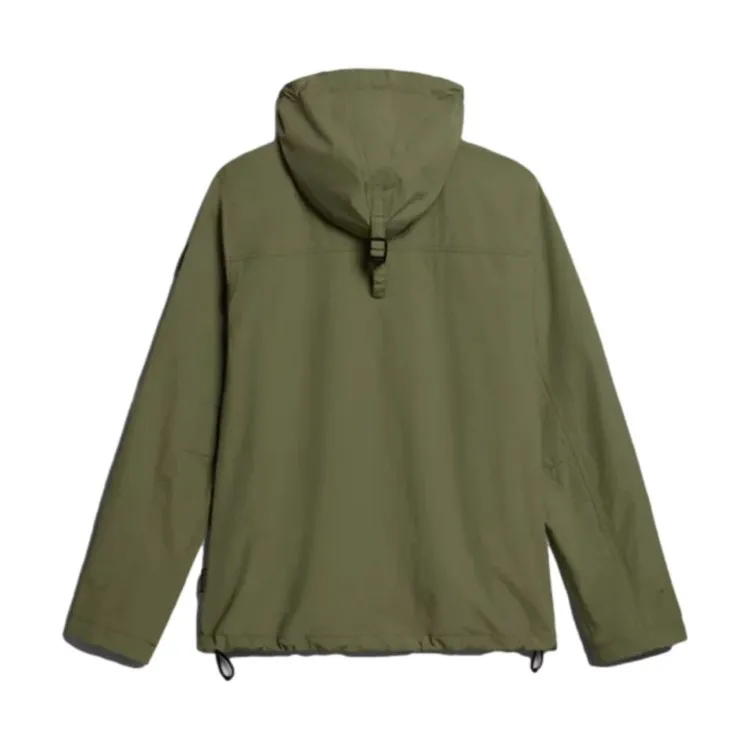 Napapijri Rainforest Open S Giacca Parka Con Cappuccio Verde - NA4H2O