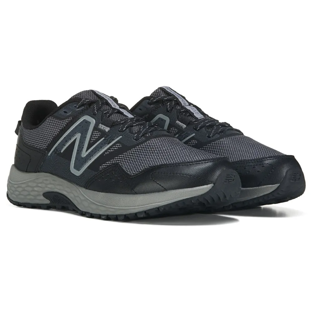 New Balance 410 V8 2E Trail Black Running Shoe