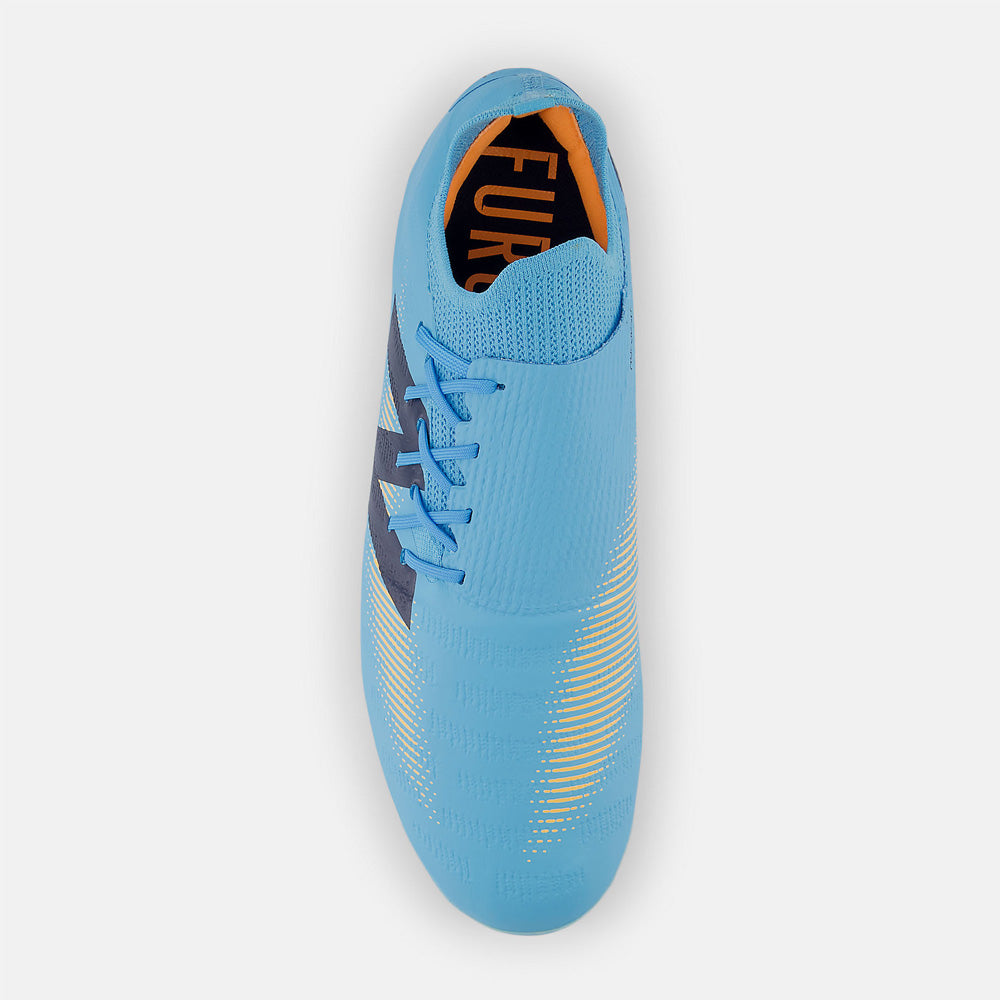 New Balance Furon Destroy V7+ FG Football Boots - Team Sky Blue/Mango