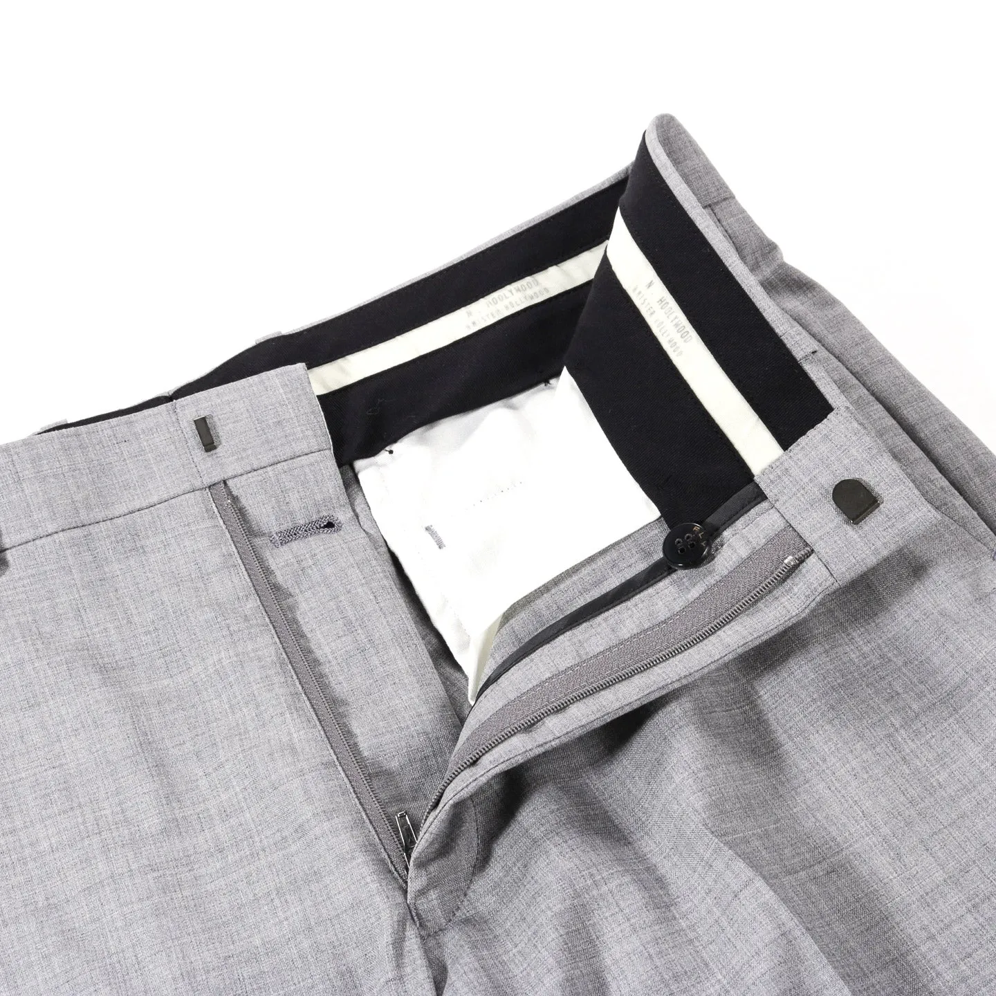 N.HOOLYWOOD gray suit pants - 2241-PT04 model