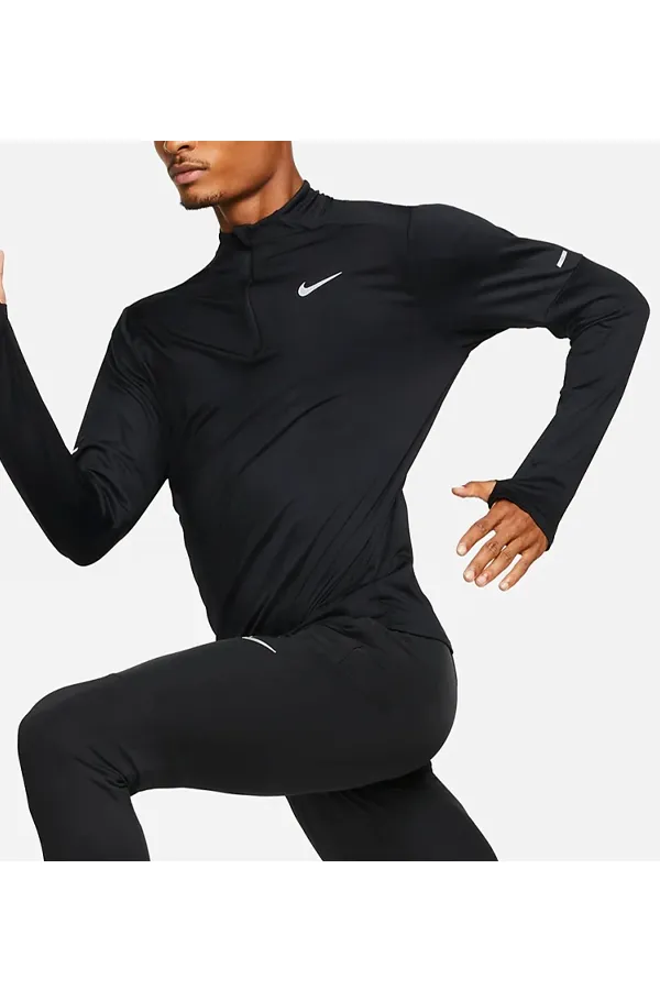 Nike 1/2 Zip Training Shirt - Black - Dri-FIT Technology