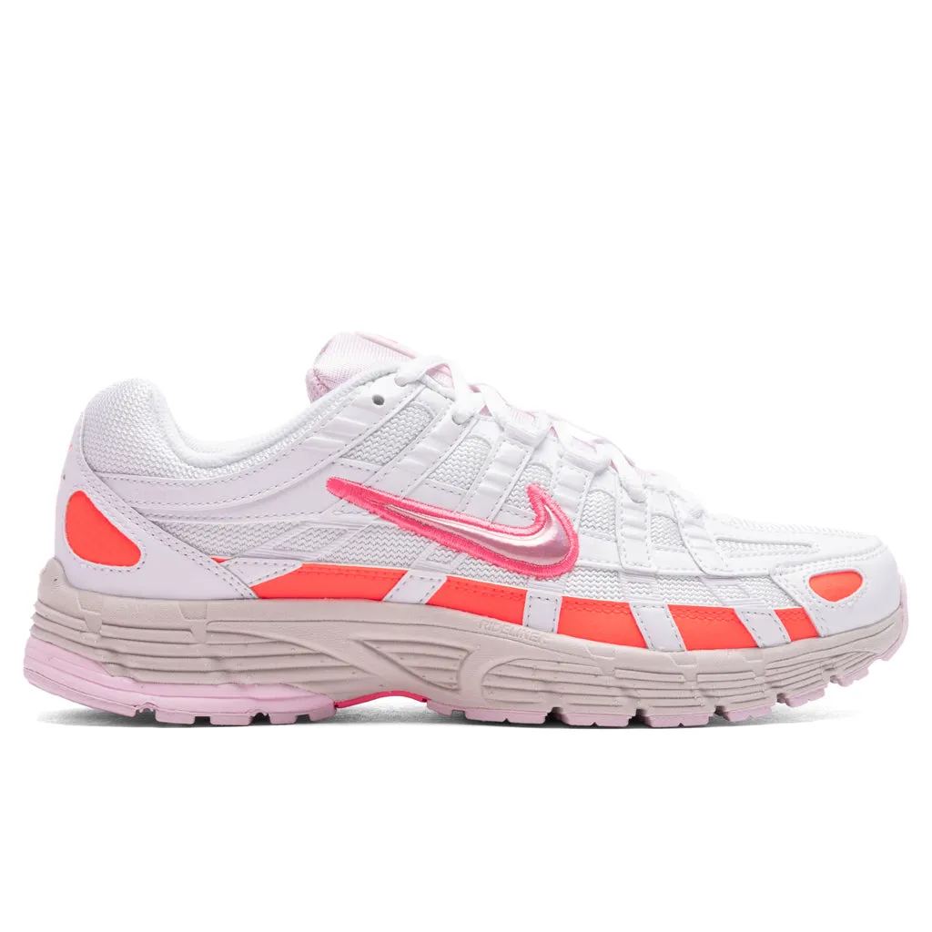 Nike P-6000 Women's Running Shoe - White/Digital Pink/Hyper Crimson