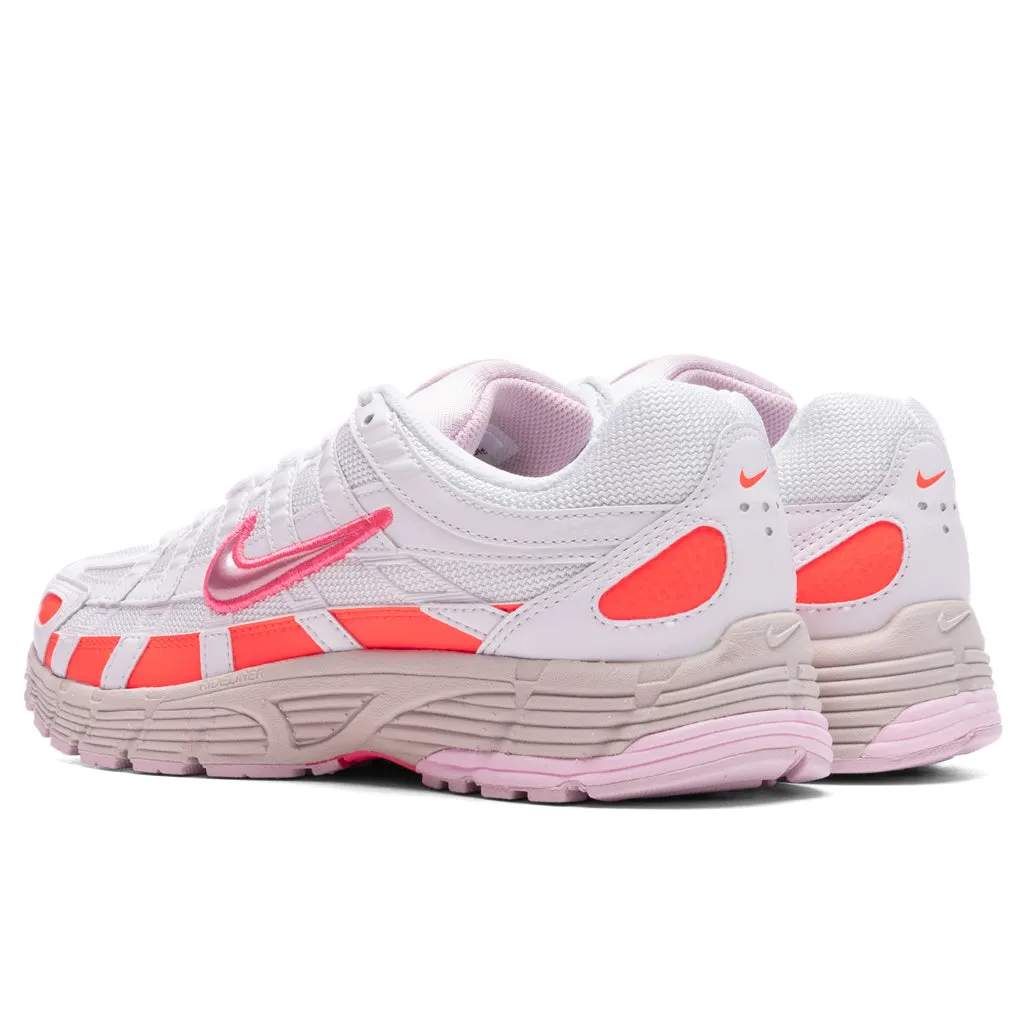 Nike P-6000 Women's Running Shoe - White/Digital Pink/Hyper Crimson