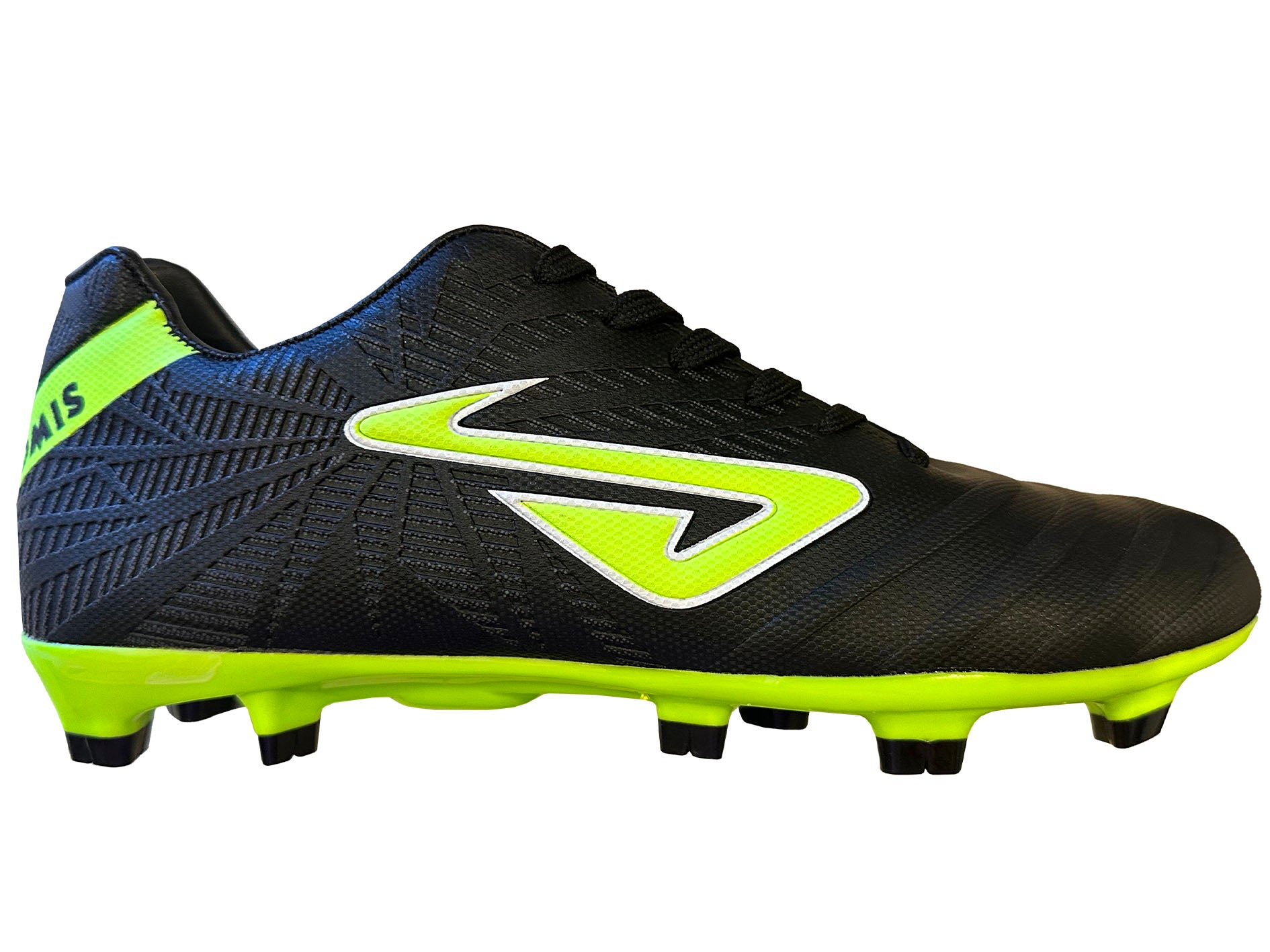 Nomis Men's Immortal Football Shoes Lime Black