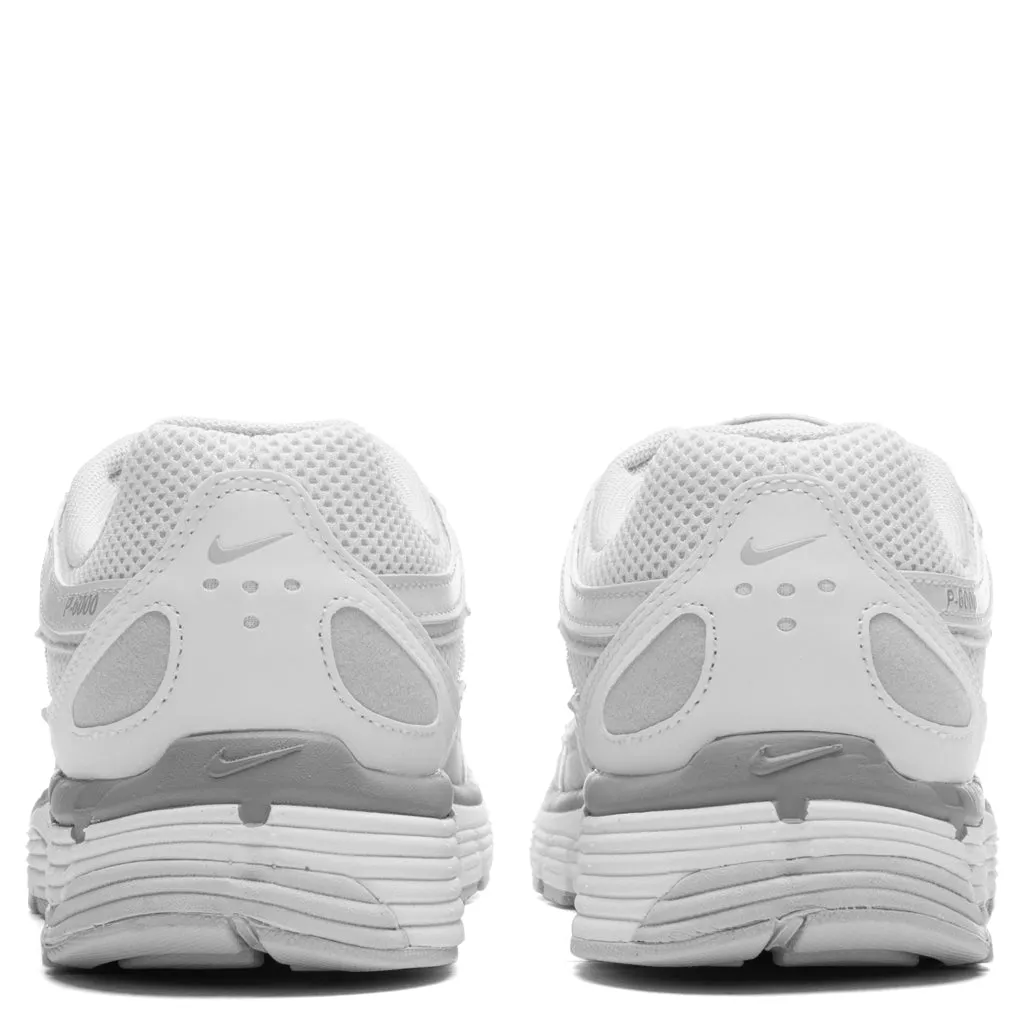 P-6000 Women's Metallic Summit White/White/Pure Platinum