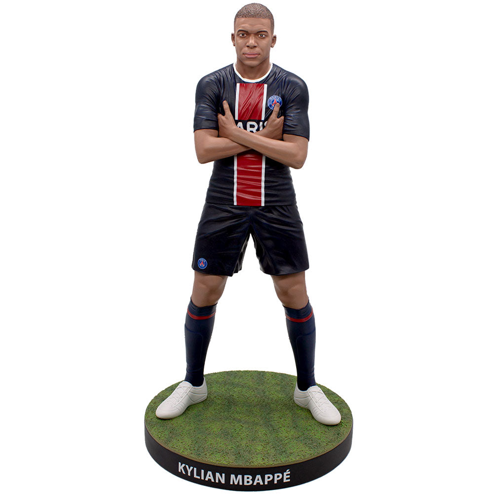 Paris Saint Germain FC Kylian Mbappe Statue