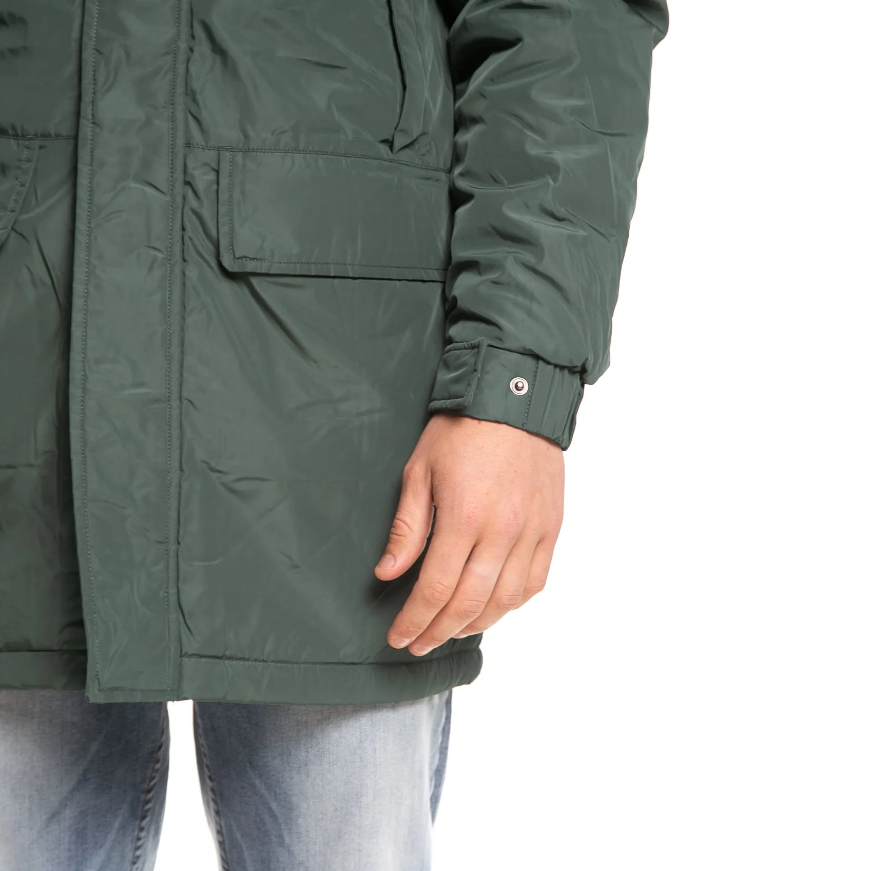 Parka jacket Rusty Saint Etienne in green color