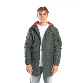 Parka jacket Rusty Saint Etienne in green color