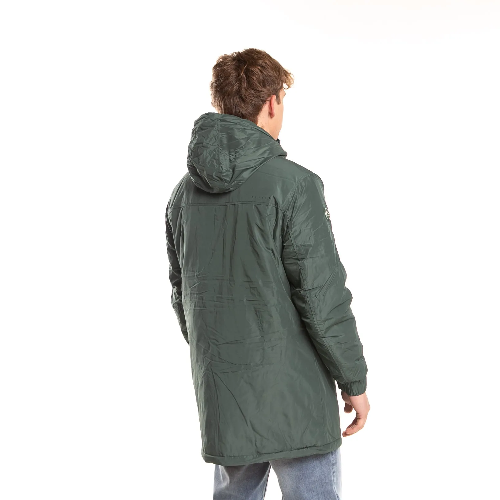 Parka jacket Rusty Saint Etienne in green color