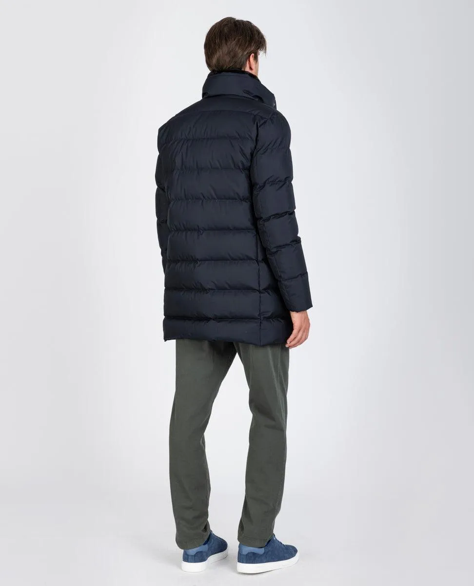 Paul & Shark - Quilted Down Parka Save the Sea Typhoon